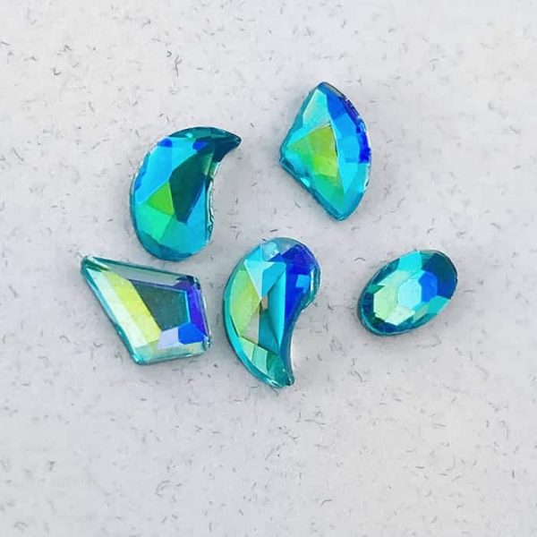 Diamants formes | Aqua sky