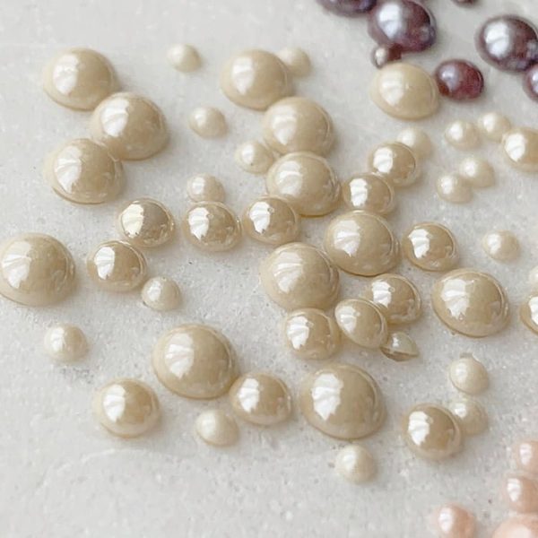 Bijoux | Perle café à la crème
