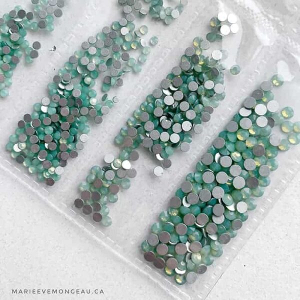 Assortiment diamants | Perlé turquoise