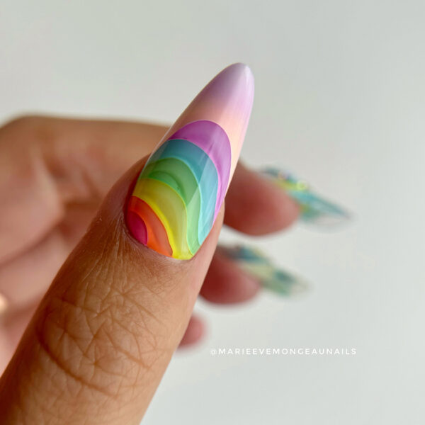 Capsule Nail Art | French licorne | Français