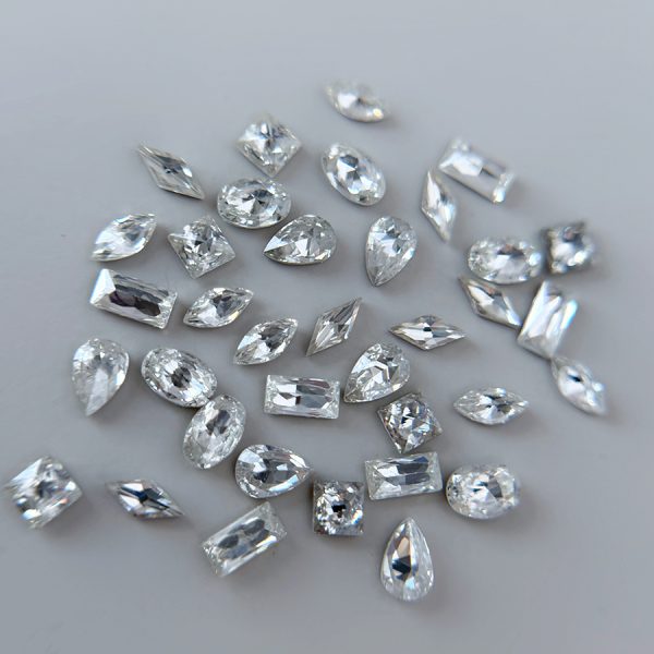 Diamants formes mixtes | Cristal blanc