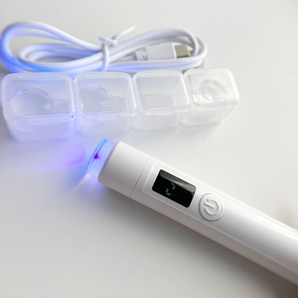 Lampe de poche UV avec silicone USB
