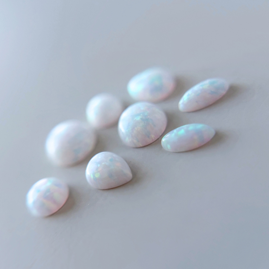 Opale | Blanche irisé