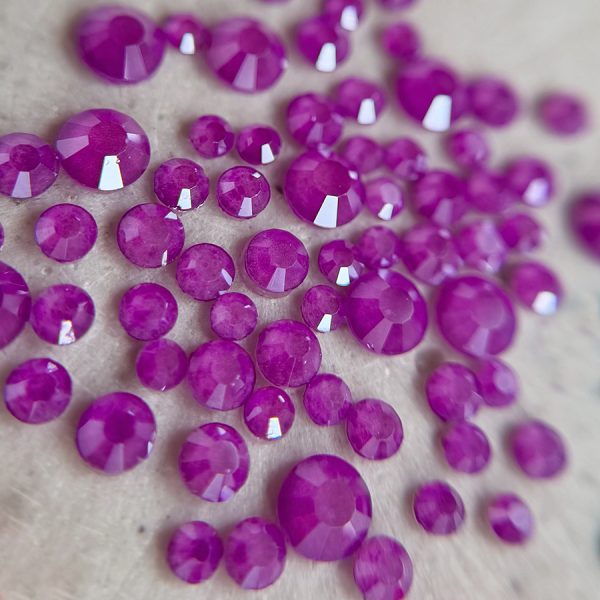 Diamants | Mauve néon